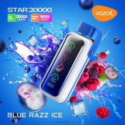 VOZOL STAR 20000 hielo azul 028X399 - Vozol Vape Kaina