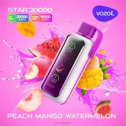 VOZOL STAR 20000 sandia mango durazno 028X411 - Vozol Vape Kaina
